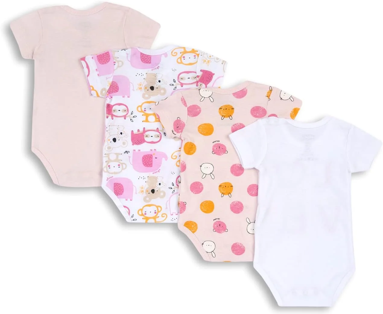 ست زیرپوش آستین کوتاه نخی پسرانه چیکو، 4 عددی ست زیرپوش آستین کوتاه نخی پسرانه چیکو، 4 عددی