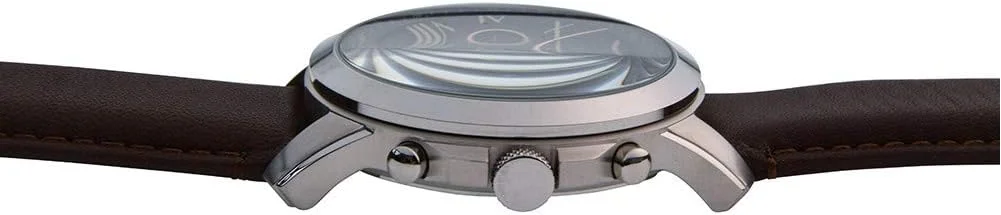 ساعت مچی مردانه فسیل، نمایشگر کرنوگراف مشکی و بند چرمی - مدل fs4813ie، قهوه ای ساعت مچی مردانه فسیل، نمایشگر کرنوگراف مشکی و بند چرمی - مدل fs4813ie، قهوه ای