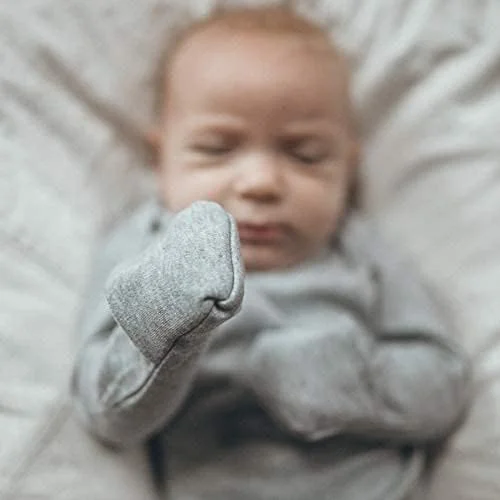 ست بادی نوزادی دکمه دار از پهلو، 100% پنبه پسرانه دخترانه یونی‌سکس کیمونو، بسته 4 عددی