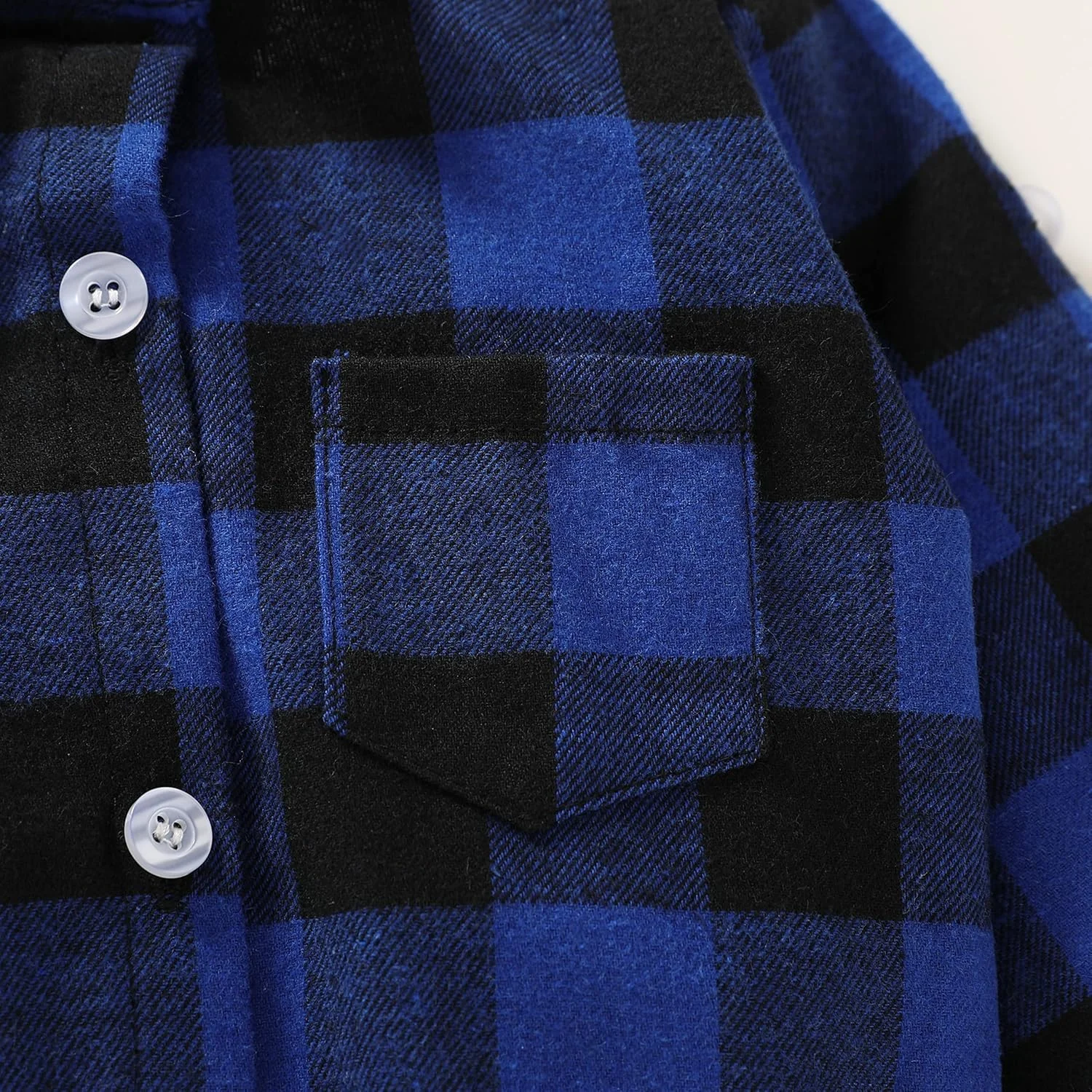 لباس نوزادی پسرانه دخترانه HAPPYMA طرح چهارخانه، رامپر فلانل، تاپ آستین بلند دکمه دار، لباس سرهمی غیر رسمی چهارخانه