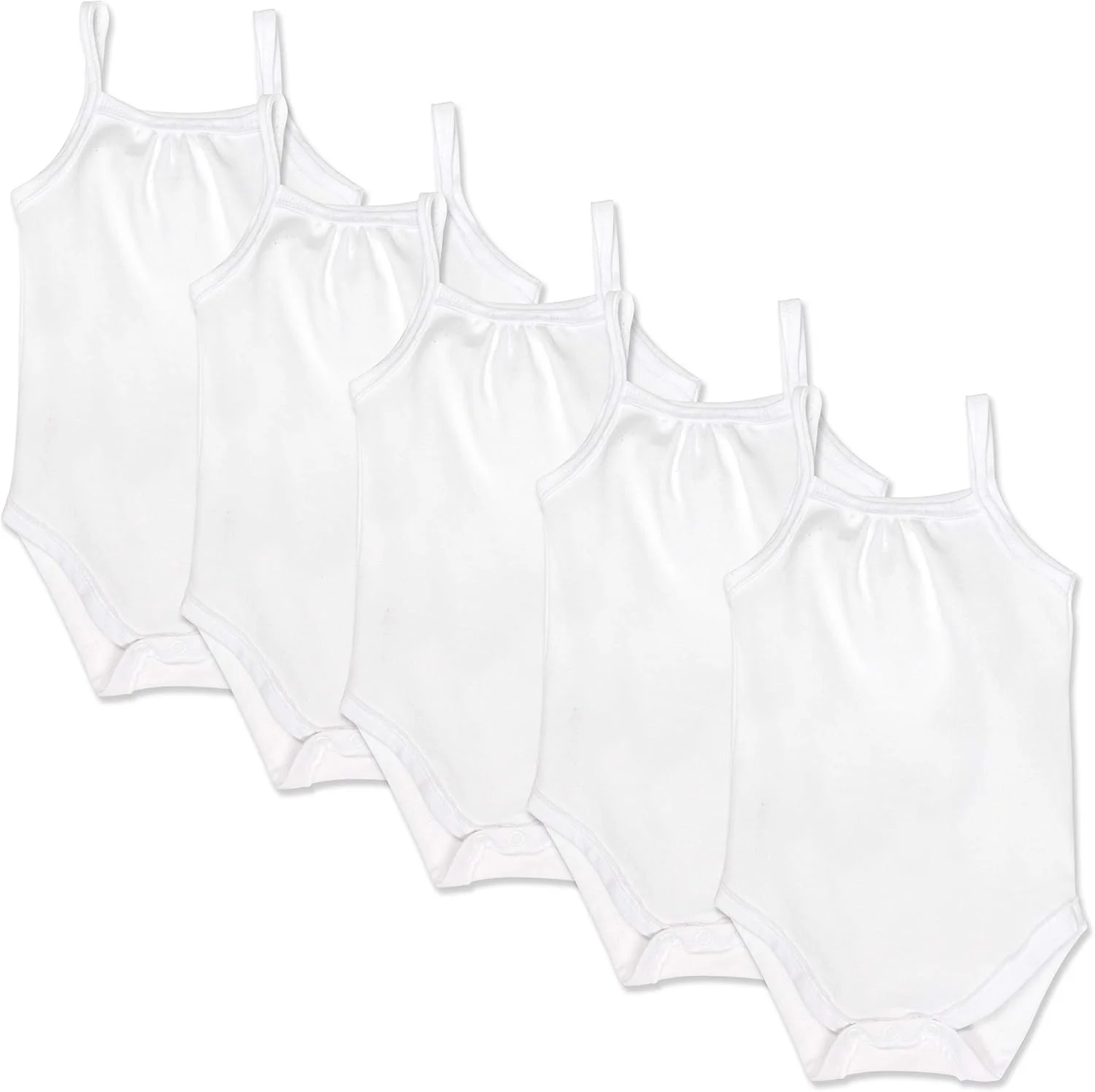 بادی های رکابی و بندی HonestBaby یک تکه 100% پنبه ارگانیک برای نوزادان پسر، دختر، و بدون جنسیت