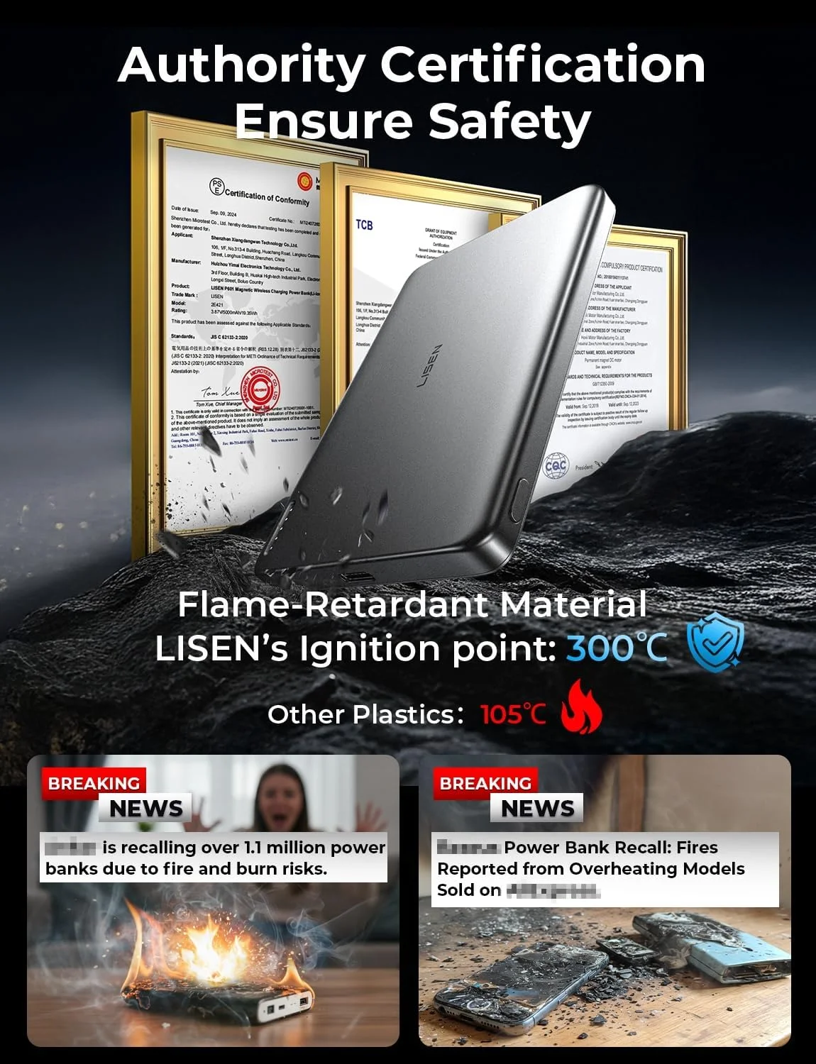 شارژر بیسیم مغناطیسی فوقالعاده باریک LISEN 0.5 اینچی، پاوربانک باریک کارت بیسیم MagSafe با ظرفیت 10000 میلیآمپر ساعت، لوازم جانبی آیفون 17 ایر، پاوربانک مغناطیسی برای آیفون 17 پرو مکس پلاس ایر/16/15/14/13/12، خاکستری یخچالی شارژر بیسیم مغناطیسی فوقالعاده باریک LISEN 0.5 اینچی، پاوربانک باریک کارت بیسیم MagSafe با ظرفیت 10000 میلیآمپر ساعت، لوازم جانبی آیفون 17 ایر، پاوربانک مغناطیسی برای آیفون 17 پرو مکس پلاس ایر/16/15/14/13/12، خاکستری یخچالی