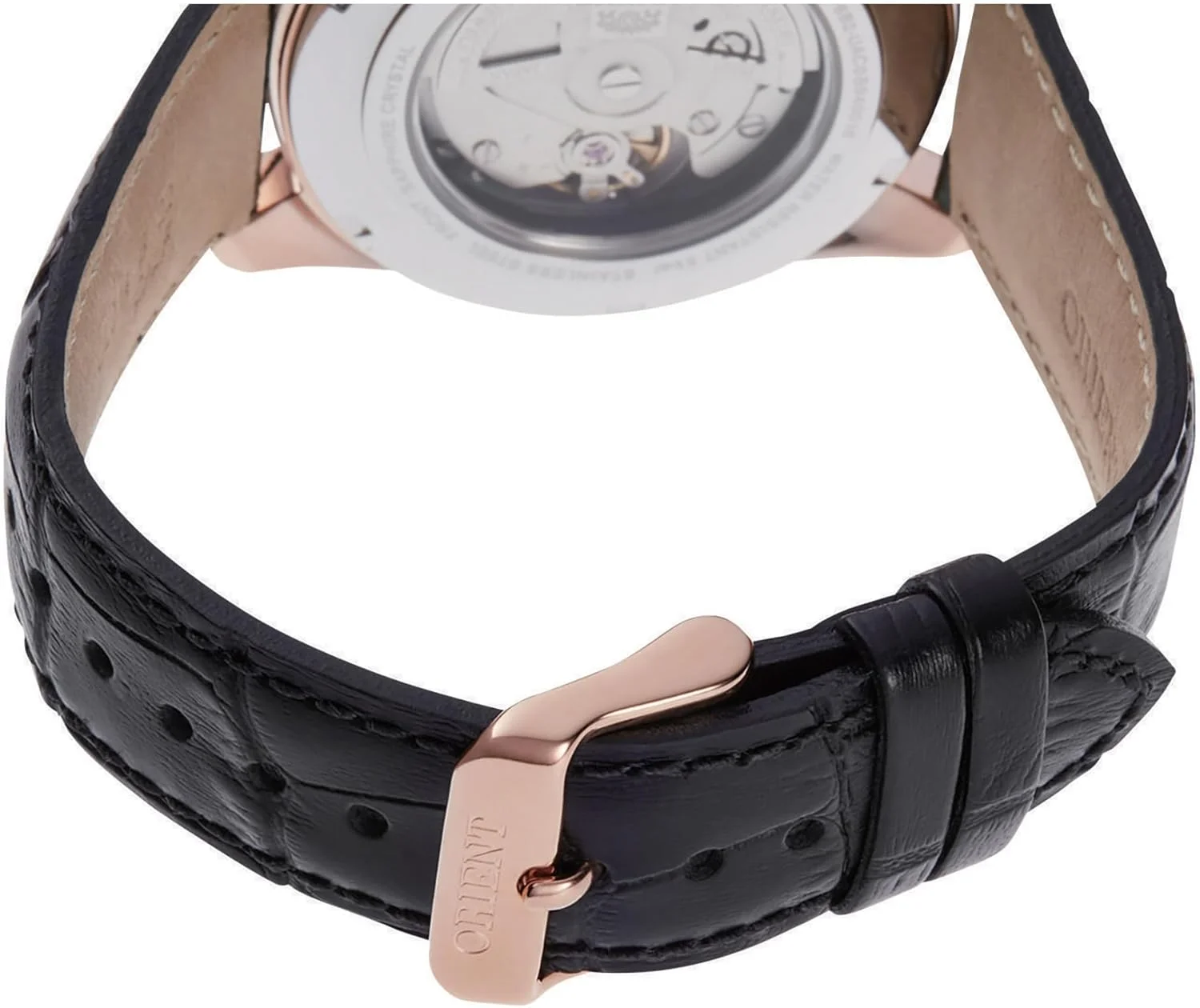 ساعت مچی آنالوگ Orient Mid-34617، مشکی، بند. ساعت مچی آنالوگ Orient Mid-34617، مشکی، بند.