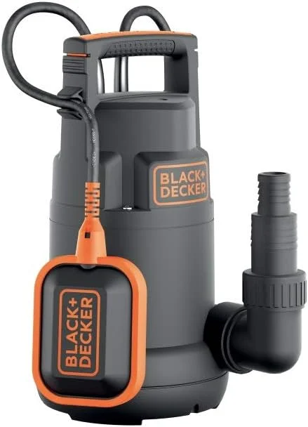 پمپ آب صاف Black & Decker BXUP250PCE 250W، حداکثر جریان 6000 لیتر در ساعت، حداکثر ارتفاع 6 متر
