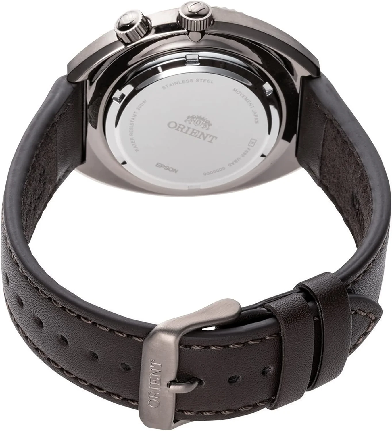 ساعت مچی مردانه اتوماتیک آنالوگ اورینت RA-AA0E06B19B Neo Sport، سایز قاب 43.5 میلی متر، قهوه ای/مشکی ساعت مچی مردانه اتوماتیک آنالوگ اورینت RA-AA0E06B19B Neo Sport، سایز قاب 43.5 میلی متر، قهوه ای/مشکی
