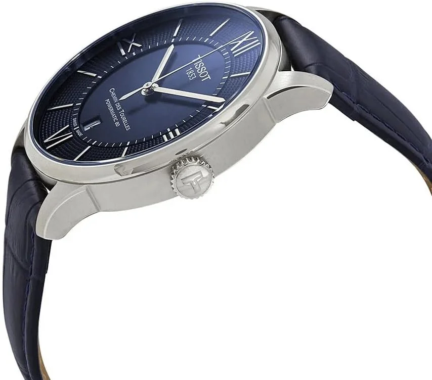 ساعت مچی مردانه تیسوت مدل کلاسیک آنالوگ با بند آبی - T099.407.16.048.00, T0994071604800 ساعت مچی مردانه تیسوت مدل کلاسیک آنالوگ با بند آبی - T099.407.16.048.00, T0994071604800