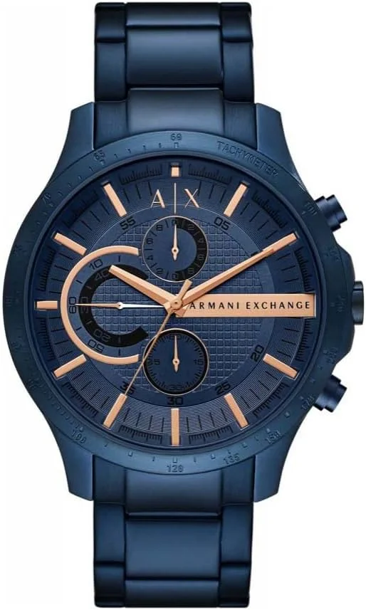ساعت مچی مردانه A|X Armani Exchange، مدل AX2430، آنالوگ، استیل ضد زنگ، کوارتز، گرد، عقربه ای