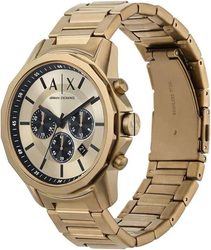 ساعت مچی مردانه کرنوگراف رسمی A|X Armani Exchange با بند استیل ضد زنگ، سیلیکونی یا چرمی ساعت مچی مردانه کرنوگراف رسمی A|X Armani Exchange با بند استیل ضد زنگ، سیلیکونی یا چرمی