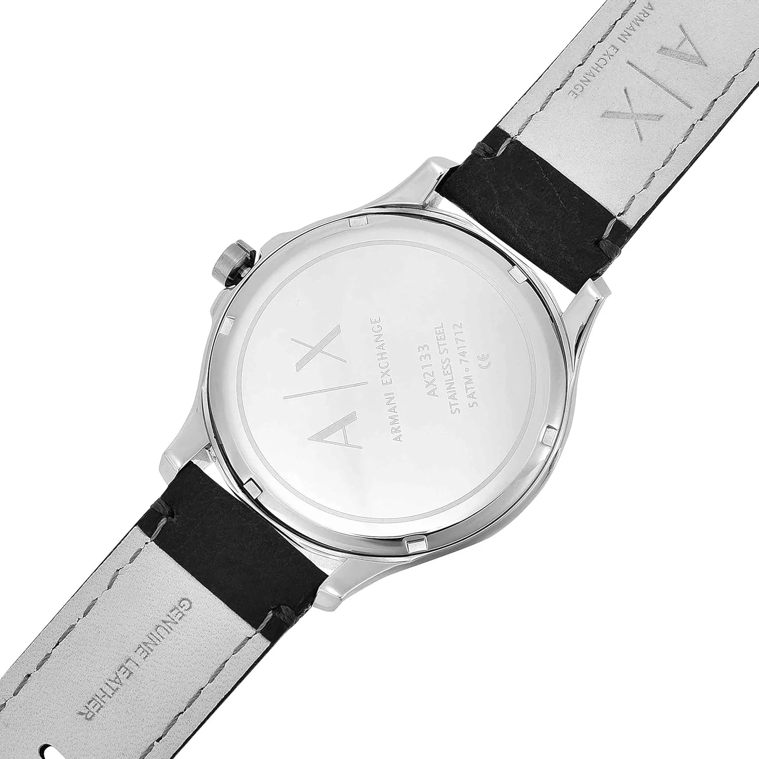 ساعت مردانه A|X Armani Exchange با نمایشگر آنالوگ سه عقربه و پنجره تاریخ، ساعت مردانه با بند استیل ضد زنگ یا چرمی ساعت مردانه A|X Armani Exchange با نمایشگر آنالوگ سه عقربه و پنجره تاریخ، ساعت مردانه با بند استیل ضد زنگ یا چرمی