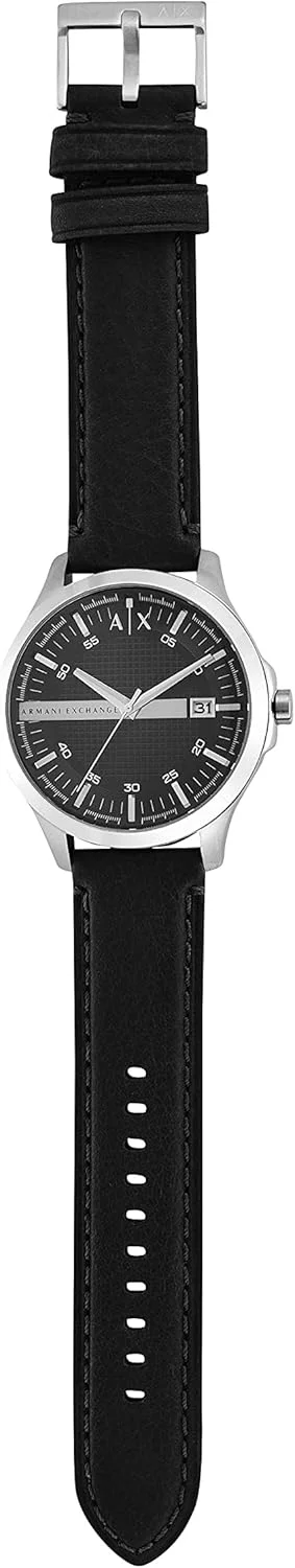 ساعت مردانه A|X Armani Exchange با نمایشگر آنالوگ سه عقربه و پنجره تاریخ، ساعت مردانه با بند استیل ضد زنگ یا چرمی ساعت مردانه A|X Armani Exchange با نمایشگر آنالوگ سه عقربه و پنجره تاریخ، ساعت مردانه با بند استیل ضد زنگ یا چرمی