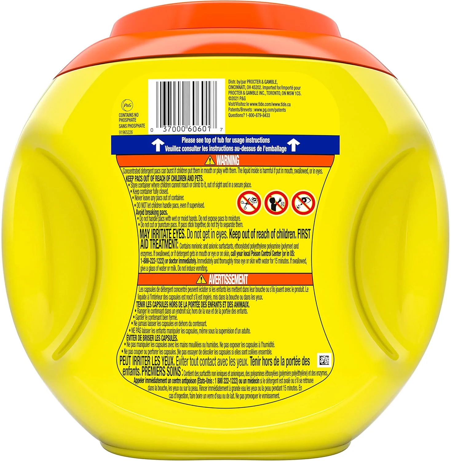 کپسول های شوینده لباس Tide Simply Pods +oxi، رایحه نسیم با طراوت، 55 عدد، 975 میلی لیتر