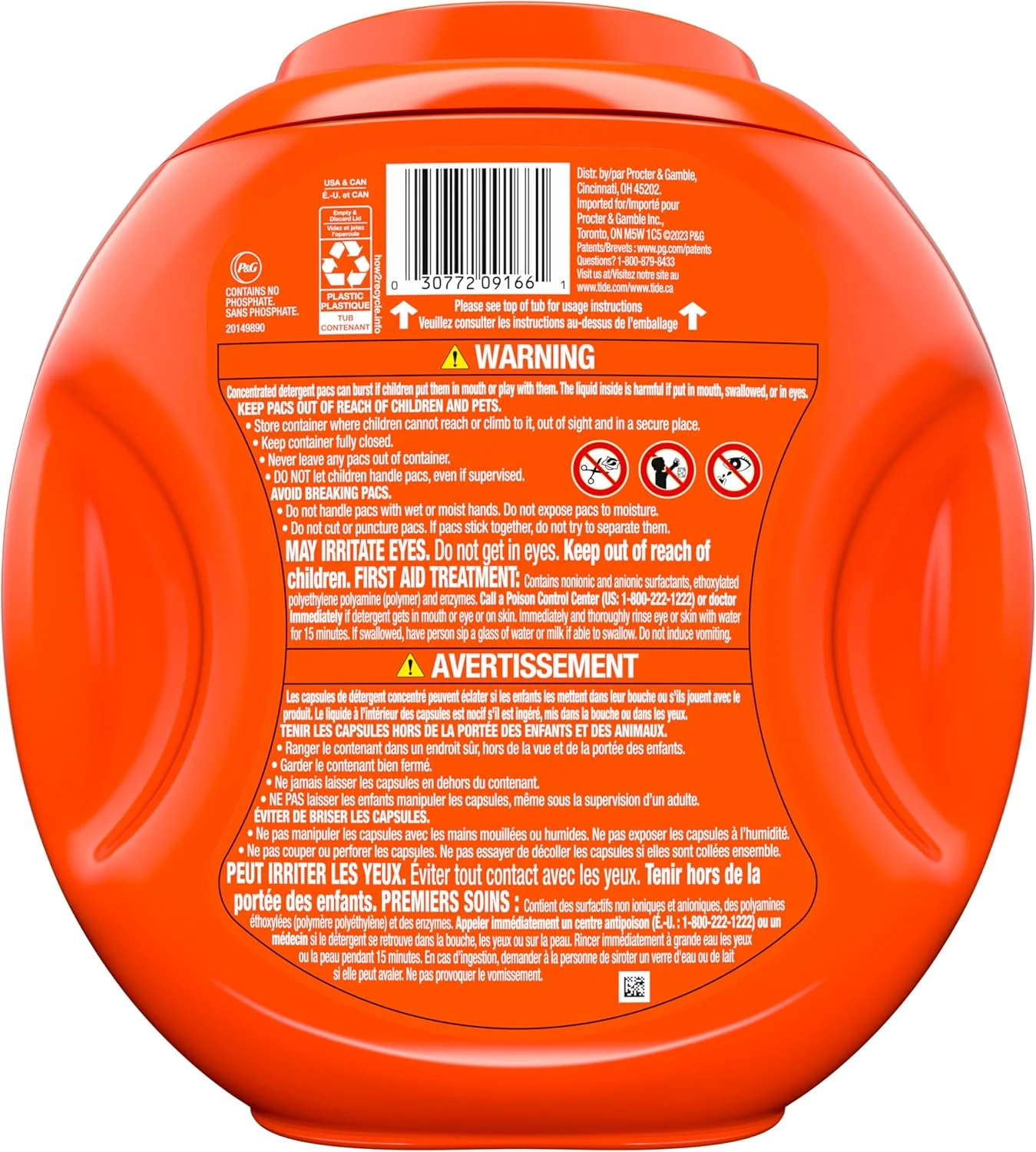 قرص ماشین لباسشویی Tide PODS، شوینده مایع، تمیز کننده قدرتمند 3 در 1 در یک مرحله، سازگار با HE، رایحه بهاری، 76 عدد