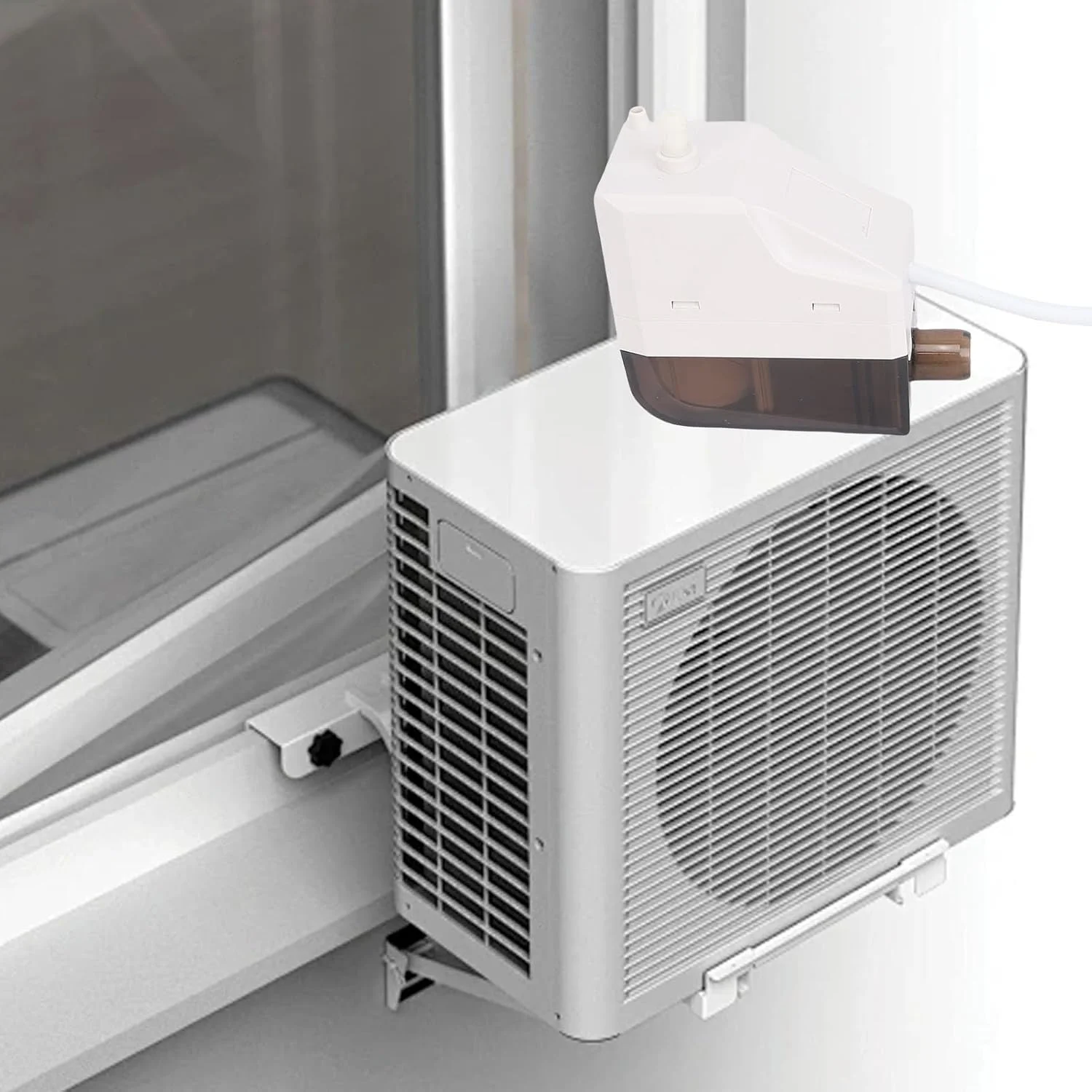 پمپ تخلیه کندانسور HVAC Cryfokt، تخلیه آب خارجی تمام اتوماتیک کم صدا با مخزن 120 میلی لیتری، پمپ تخلیه کندانسور برای دستگاه یخ ساز تجاری AC دیواری 1-3P پمپ تخلیه کندانسور HVAC Cryfokt، تخلیه آب خارجی تمام اتوماتیک کم صدا با مخزن 120 میلی لیتری، پمپ تخلیه کندانسور برای دستگاه یخ ساز تجاری AC دیواری 1-3P