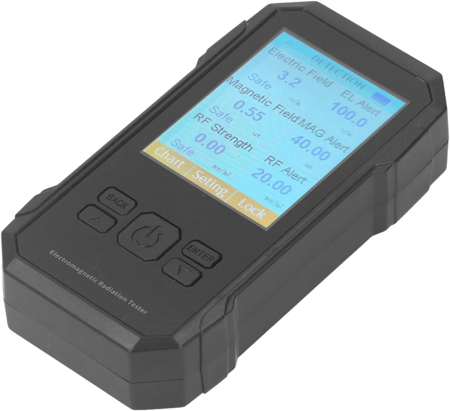 دستگاه EMF متر Cryfokt، آشکارساز EMF، آشکارساز تشعشعات الکترومغناطیسی با طراحی قابل حمل، آنالایزر طیف آشکارساز RF برای آشپزخانه، مناطق ولتاژ بالا، خانه، دفتر، کارخانه، فضای باز دستگاه EMF متر Cryfokt، آشکارساز EMF، آشکارساز تشعشعات الکترومغناطیسی با طراحی قابل حمل، آنالایزر طیف آشکارساز RF برای آشپزخانه، مناطق ولتاژ بالا، خانه، دفتر، کارخانه، فضای باز