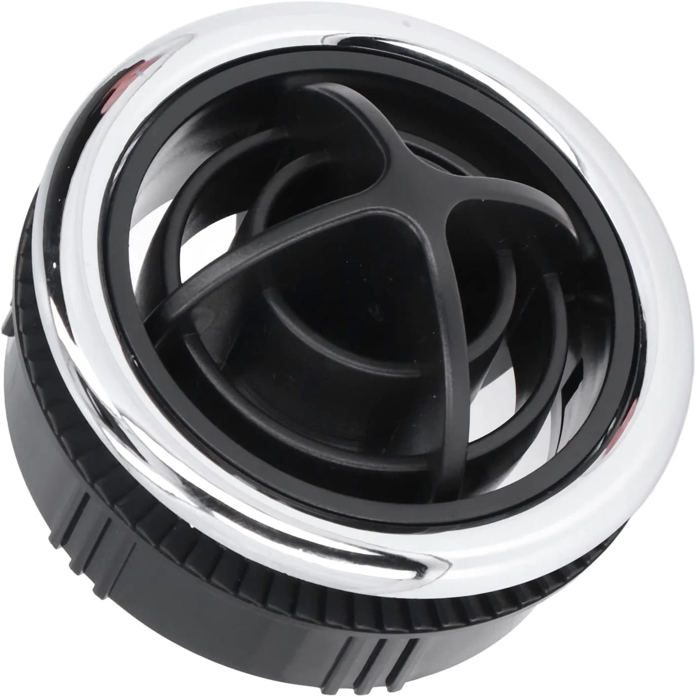 دریچه تهویه هوا داشبورد Cryfokt، پلاستیک ABS سوراخ دار 3.0 اینچی دریچه AC گرد قطر 3.4 اینچ، برای خودروها، RV ها، اتوبوس ها