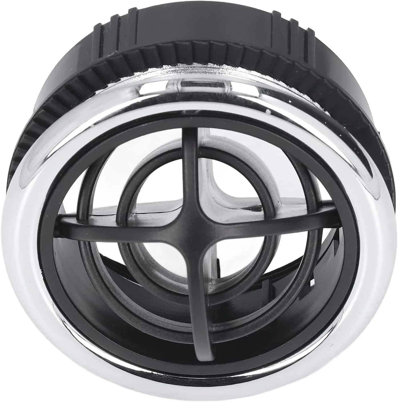 دریچه تهویه هوا داشبورد Cryfokt، پلاستیک ABS سوراخ دار 3.0 اینچی دریچه AC گرد قطر 3.4 اینچ، برای خودروها، RV ها، اتوبوس ها