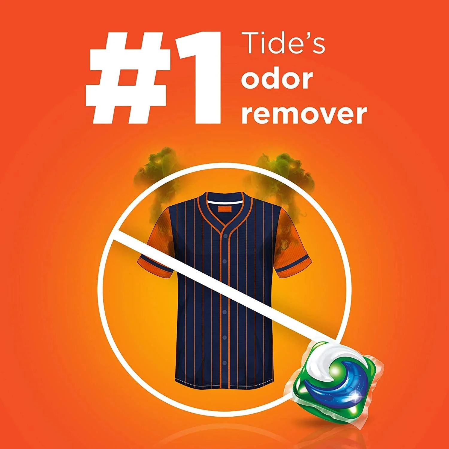 پودر لباسشویی کپسولی تاید مدل Sport Odor Defense Active Fresh Laundry Ultra 4 in 1 Oxi، مایع - 773 گرم (27 اونس)