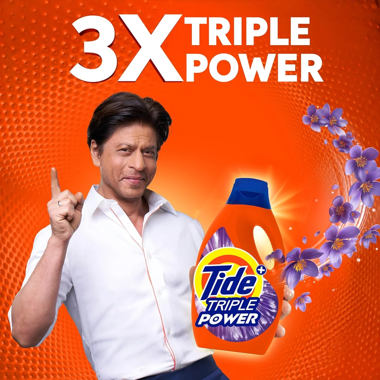 مایع لباسشویی تاید مدل Triple Power با رایحه اسطوخودوس و نرم کننده داونی 1.8 لیتر بسته دو عددی