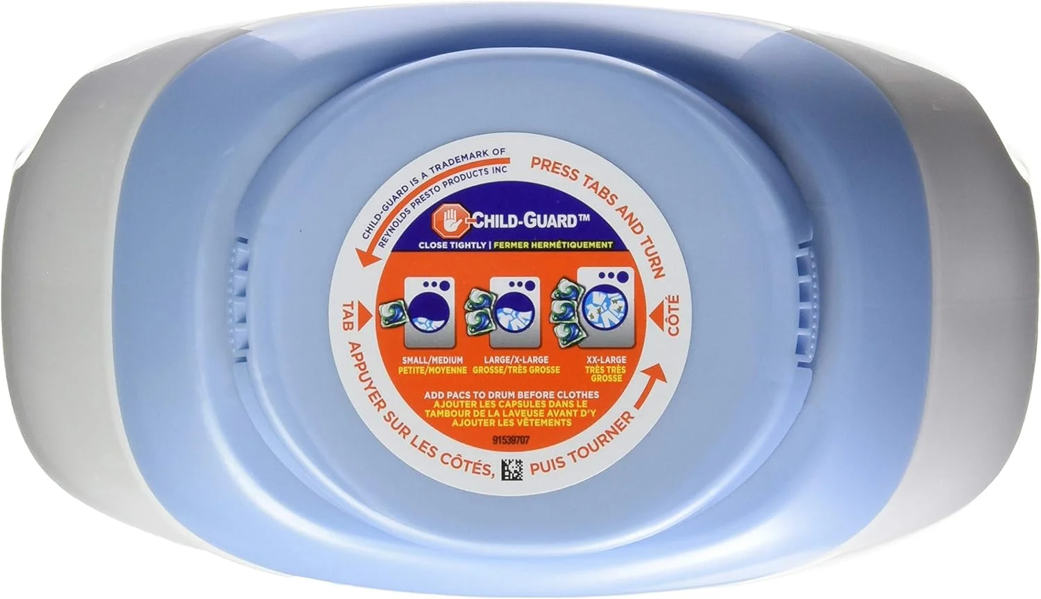 پودر لباسشویی Tide PODS Free & Gentle، بسته های مایع شوینده لباس، 72 عددی