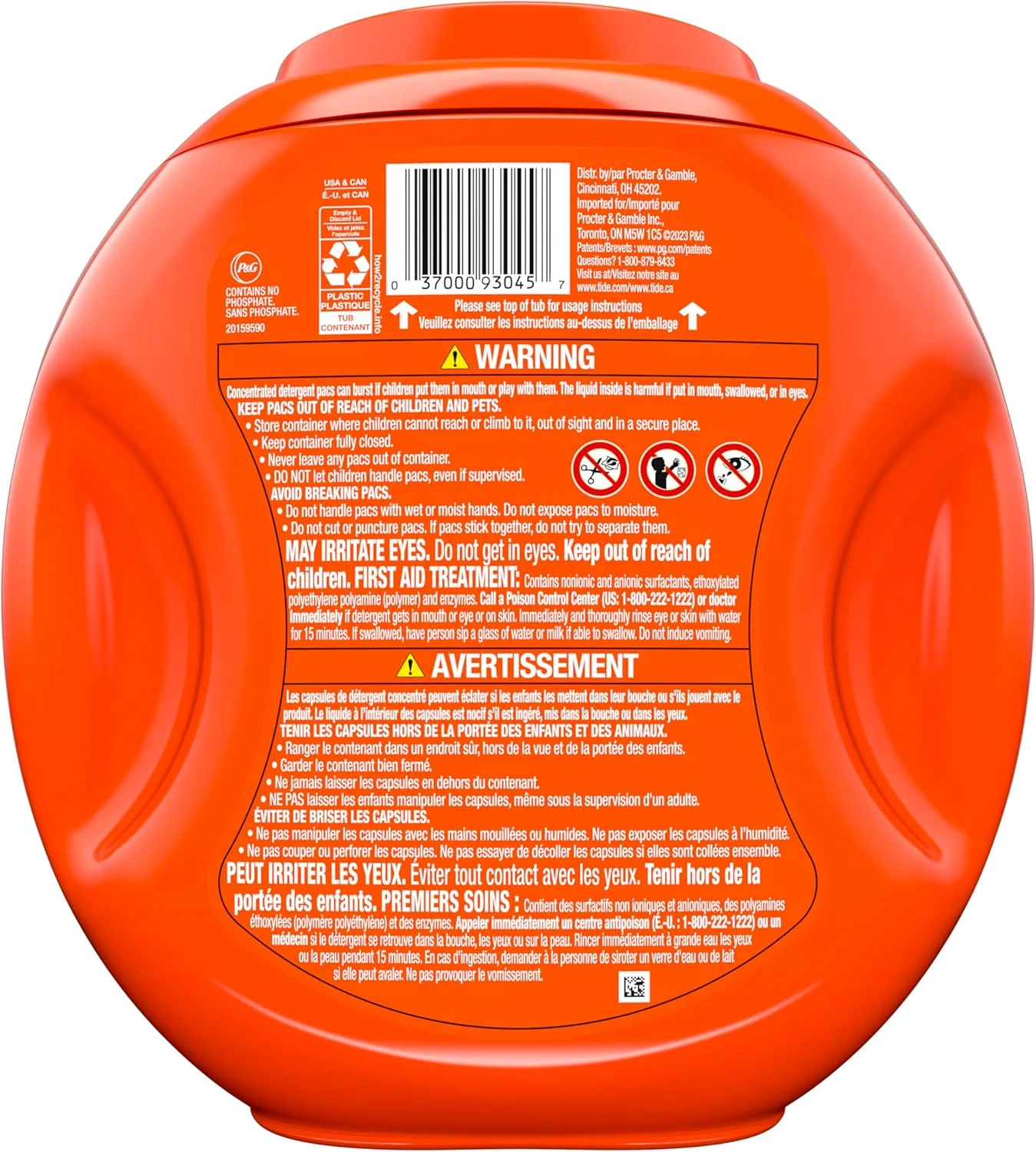 پودر لباسشویی کپسولی Tide PODS، رایحه اصلی، 81 عددی