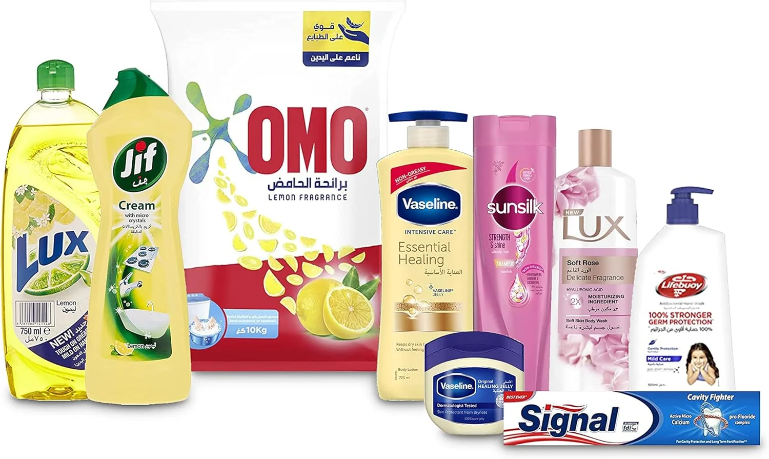 پکیج اهدایی ماه رمضان Omo Unilever هلال احمر امارات - مراقبت بزرگ از خانه