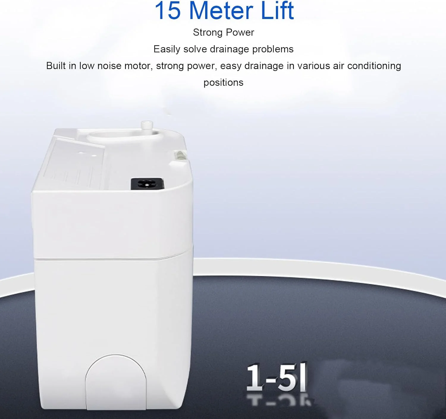 پمپ تخلیه اتوماتیک کندانس Cryfokt، سنسور دوگانه 3 وات با ارتفاع 15 متر، پمپ تخلیه کندانس اتوماتیک بی صدا، پمپ تخلیه کندانس AC برای کولر گازی 1-3 اسب بخار پمپ تخلیه اتوماتیک کندانس Cryfokt، سنسور دوگانه 3 وات با ارتفاع 15 متر، پمپ تخلیه کندانس اتوماتیک بی صدا، پمپ تخلیه کندانس AC برای کولر گازی 1-3 اسب بخار