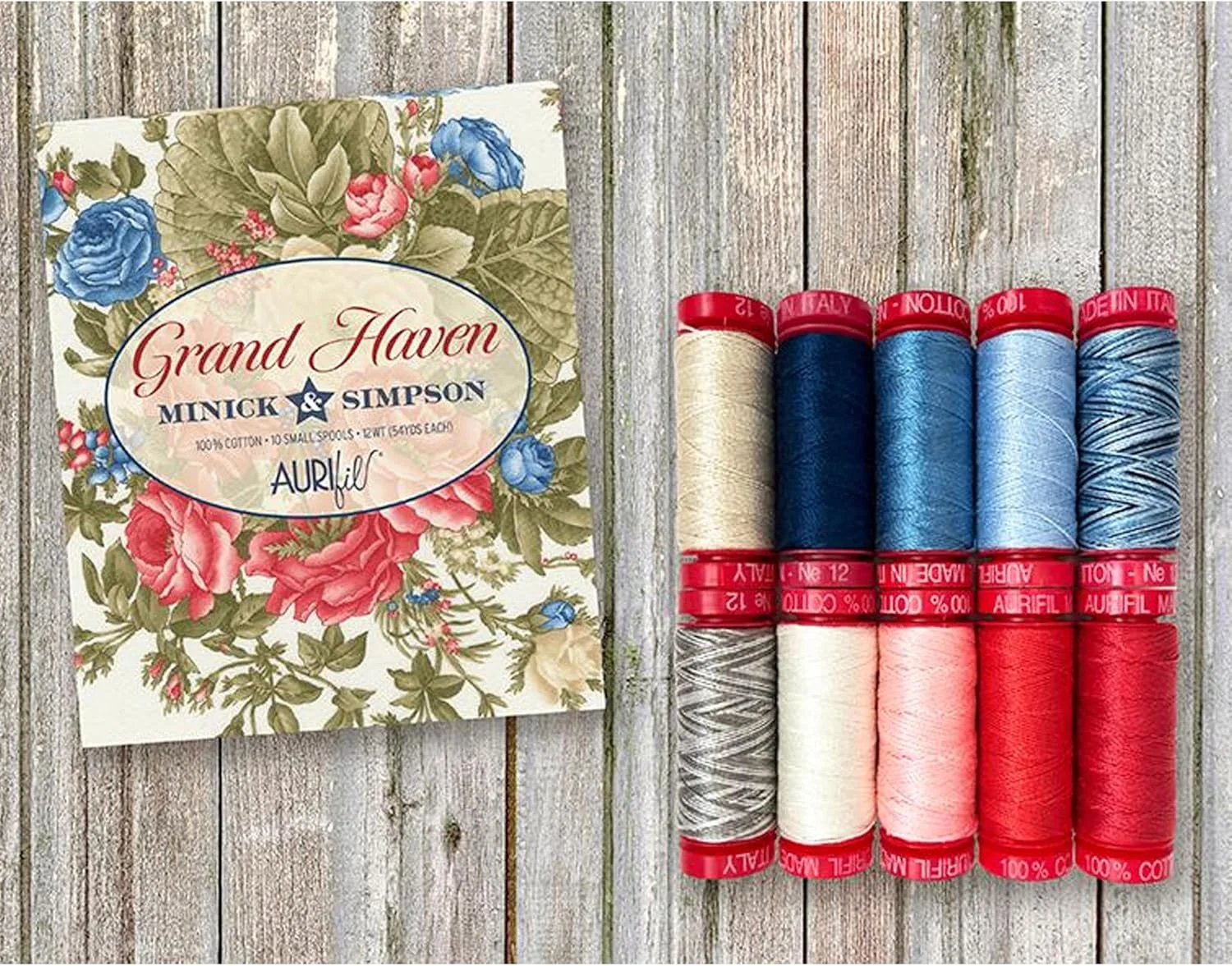 نخ پنبه ای آوریفیل گرند هیون 12 وزن 10 قرقره کوچک توسط Minick & Simpson LS12GH10 نخ پنبه ای آوریفیل گرند هیون 12 وزن 10 قرقره کوچک توسط Minick & Simpson LS12GH10