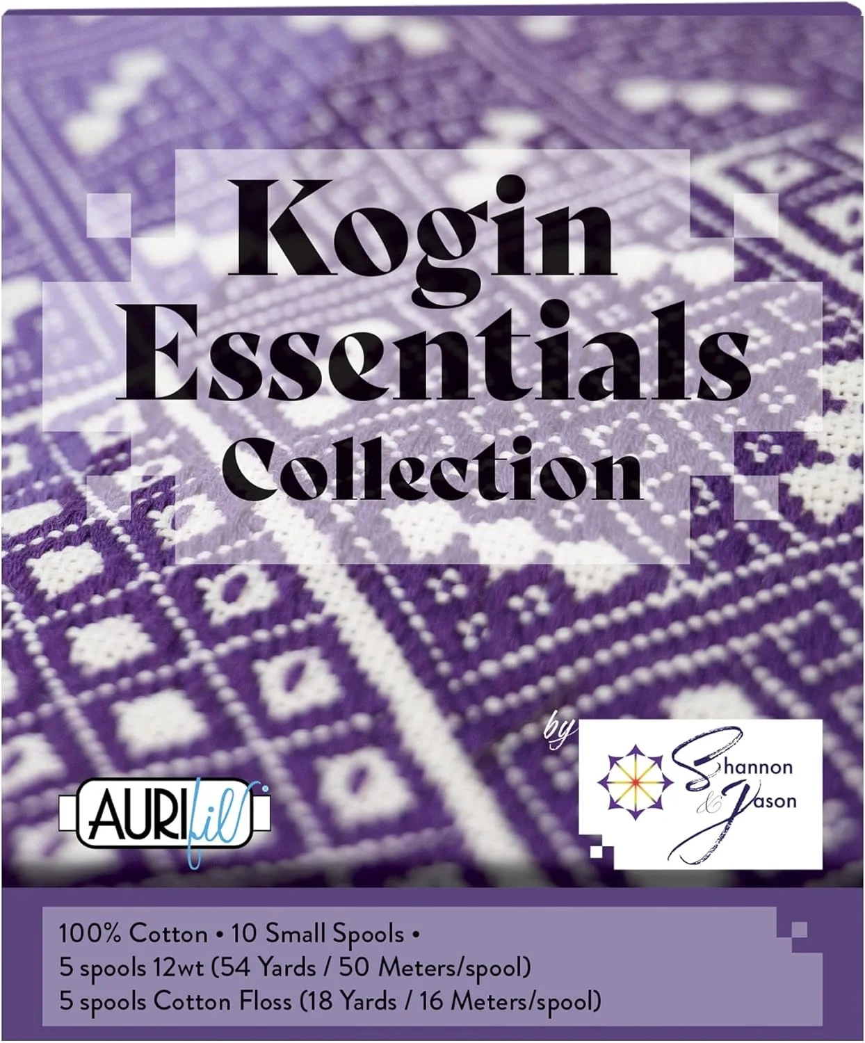 مجموعه نخ AURIFIL USA Esse، ملزومات کوگین اثر شانون و جیسون