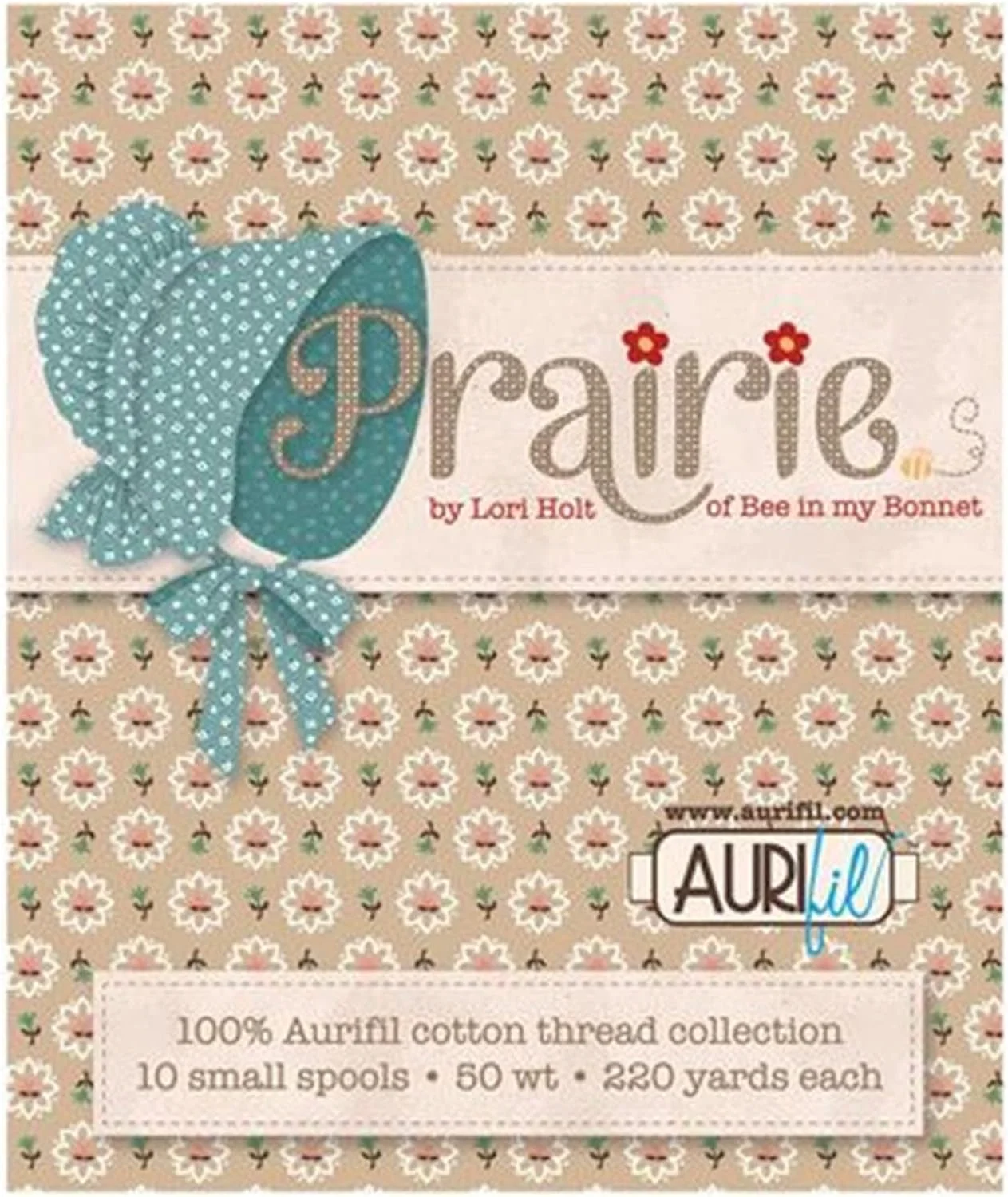 مجموعه نخ AURIFIL USA، Prairie اثر لوری هولت مجموعه نخ AURIFIL USA، Prairie اثر لوری هولت