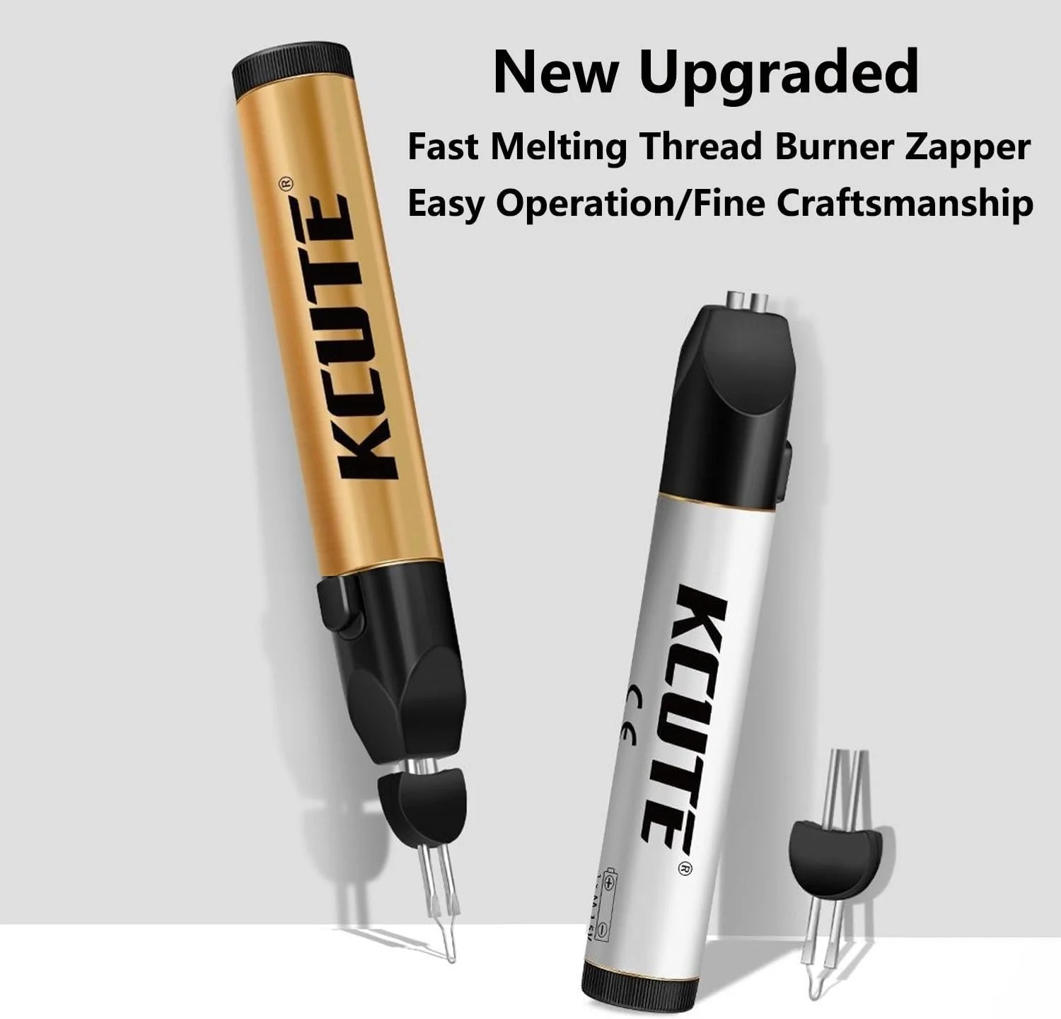 نخ سوز چیپی نسل دوم، نخ زاپِر با یک لمس برای پرداخت مهره بافی، ذوب سریع موم، انتقال حرارت چرم و پروژه های ریسندگی (1 عدد نخ سوز + 6 عدد سری) نخ سوز چیپی نسل دوم، نخ زاپِر با یک لمس برای پرداخت مهره بافی، ذوب سریع موم، انتقال حرارت چرم و پروژه های ریسندگی (1 عدد نخ سوز + 6 عدد سری)