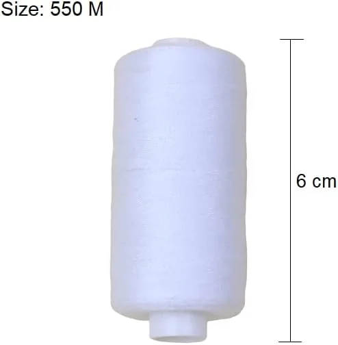 نخ خیاطی چیداکاش® 550 M، 4 عددی، نخ های دوخت مشکی و سفید پلی استر پنبه ای بادوام و محکم برای لوازم جانبی خیاطی دستی و ماشینی نخ خیاطی چیداکاش® 550 M، 4 عددی، نخ های دوخت مشکی و سفید پلی استر پنبه ای بادوام و محکم برای لوازم جانبی خیاطی دستی و ماشینی