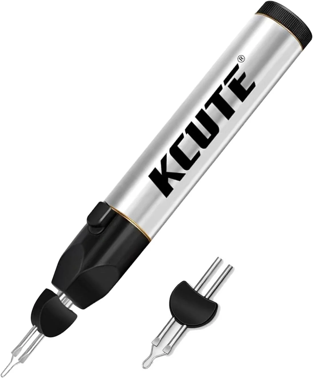 دستگاه نخ سوز چیپسی مدل I به همراه ابزار نخ سوز تک لمسی برای پرداخت نهایی مهره بافی، خیاطی، چرم دوزی، ذوب سریع موم و جواهرسازی (1 عدد دستگاه نخ سوز I + 1 عدد نوک)