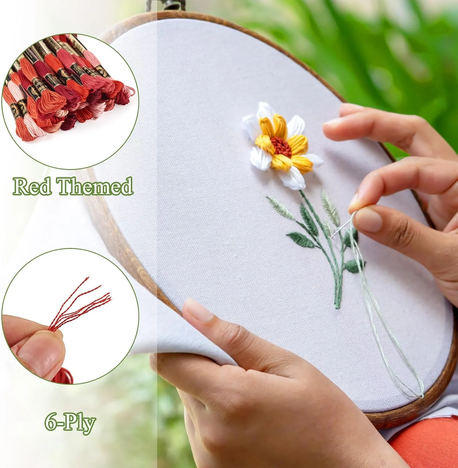 نخ های گلدوزی Cheriswelry، 24 بسته نخ 8 متری گرادیانی دستبند دوستی، پروژه های کوک صلیبی برای بافتنی، لوازم خیاطی، قرمز نخ های گلدوزی Cheriswelry، 24 بسته نخ 8 متری گرادیانی دستبند دوستی، پروژه های کوک صلیبی برای بافتنی، لوازم خیاطی، قرمز