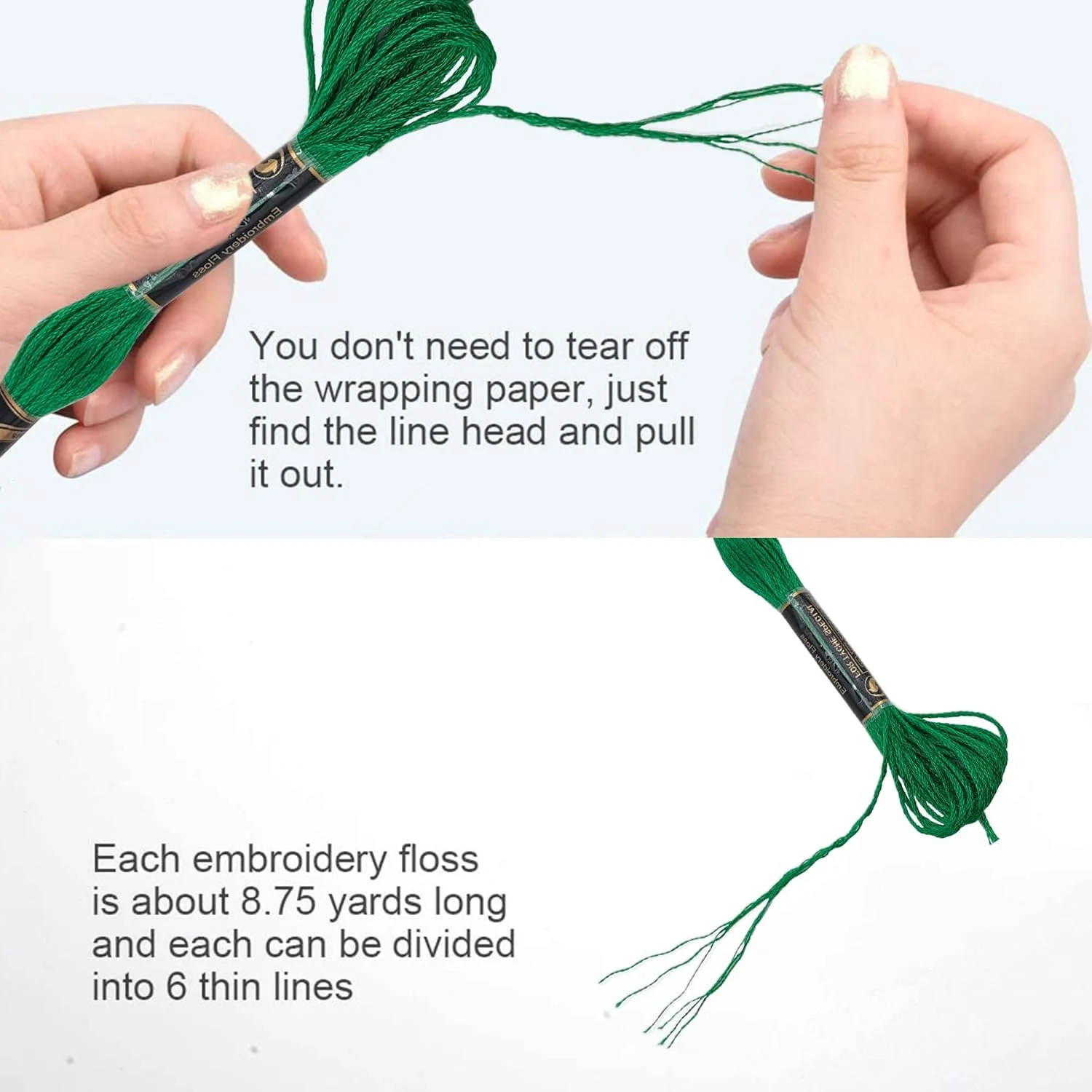 نخ گلدوزی چوانگ 28 عددی سبز، نخ گلدوزی سبز پنبه ای، نخ کوک متقاطع برای نخ دستبند دوستی و پروژه های گلدوزی DIY (28 عدد نخ گلدوزی سبز) نخ گلدوزی چوانگ 28 عددی سبز، نخ گلدوزی سبز پنبه ای، نخ کوک متقاطع برای نخ دستبند دوستی و پروژه های گلدوزی DIY (28 عدد نخ گلدوزی سبز)