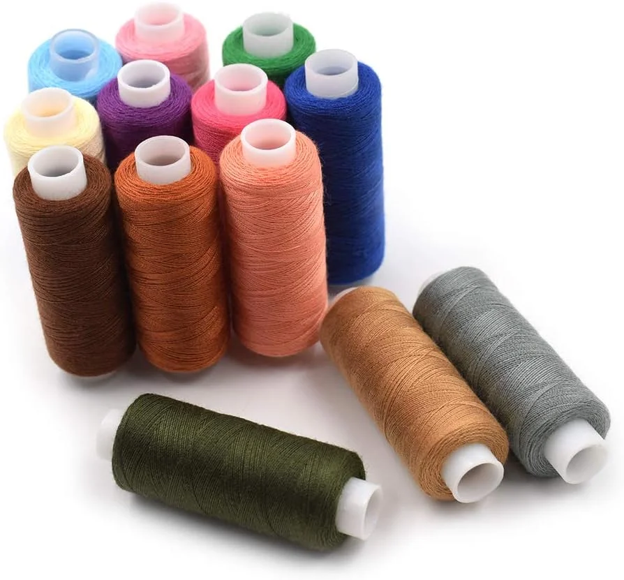 نخ خیاطی CENPEK برای چرخ خیاطی، 24 قرقره نخ، هر کدام 120 یارد، رنگ های متنوع، کیت نخ خیاطی پلی استر پنبه ای، جعبه مجموعه برای خیاطی دستی و ماشینی، لحاف دوزی، DIY، گلدوزی، مبتدی نخ خیاطی CENPEK برای چرخ خیاطی، 24 قرقره نخ، هر کدام 120 یارد، رنگ های متنوع، کیت نخ خیاطی پلی استر پنبه ای، جعبه مجموعه برای خیاطی دستی و ماشینی، لحاف دوزی، DIY، گلدوزی، مبتدی