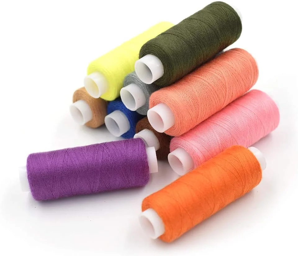 نخ خیاطی CENPEK برای چرخ خیاطی، 24 قرقره نخ، هر کدام 120 یارد، رنگ های متنوع، کیت نخ خیاطی پلی استر پنبه ای، جعبه مجموعه برای خیاطی دستی و ماشینی، لحاف دوزی، DIY، گلدوزی، مبتدی نخ خیاطی CENPEK برای چرخ خیاطی، 24 قرقره نخ، هر کدام 120 یارد، رنگ های متنوع، کیت نخ خیاطی پلی استر پنبه ای، جعبه مجموعه برای خیاطی دستی و ماشینی، لحاف دوزی، DIY، گلدوزی، مبتدی