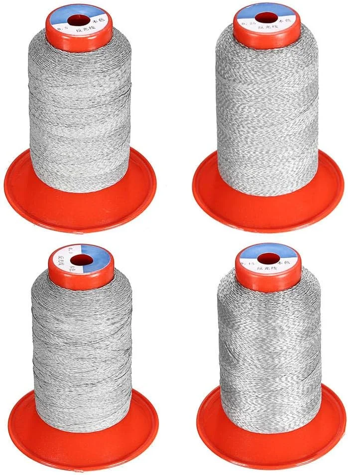 نخ خیاطی بازتابنده پلی استر GZDtdsd 1000 متری 0.5mm/0.3mm/0.25mm/0.15mm ابزار خیاطی نقره ای - 0.25mm(0.25mm) نخ خیاطی بازتابنده پلی استر GZDtdsd 1000 متری 0.5mm/0.3mm/0.25mm/0.15mm ابزار خیاطی نقره ای - 0.25mm(0.25mm)