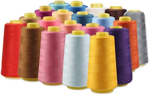 نخ خیاطی GZDtdsd، نخ پنبه ای برای خیاطی خانگی، قرقره های پنبه ای برای خیاطی، لحاف دوزی/گلدوزی/پارچه، سفید نشده (قرمز) نخ خیاطی GZDtdsd، نخ پنبه ای برای خیاطی خانگی، قرقره های پنبه ای برای خیاطی، لحاف دوزی/گلدوزی/پارچه، سفید نشده (قرمز)