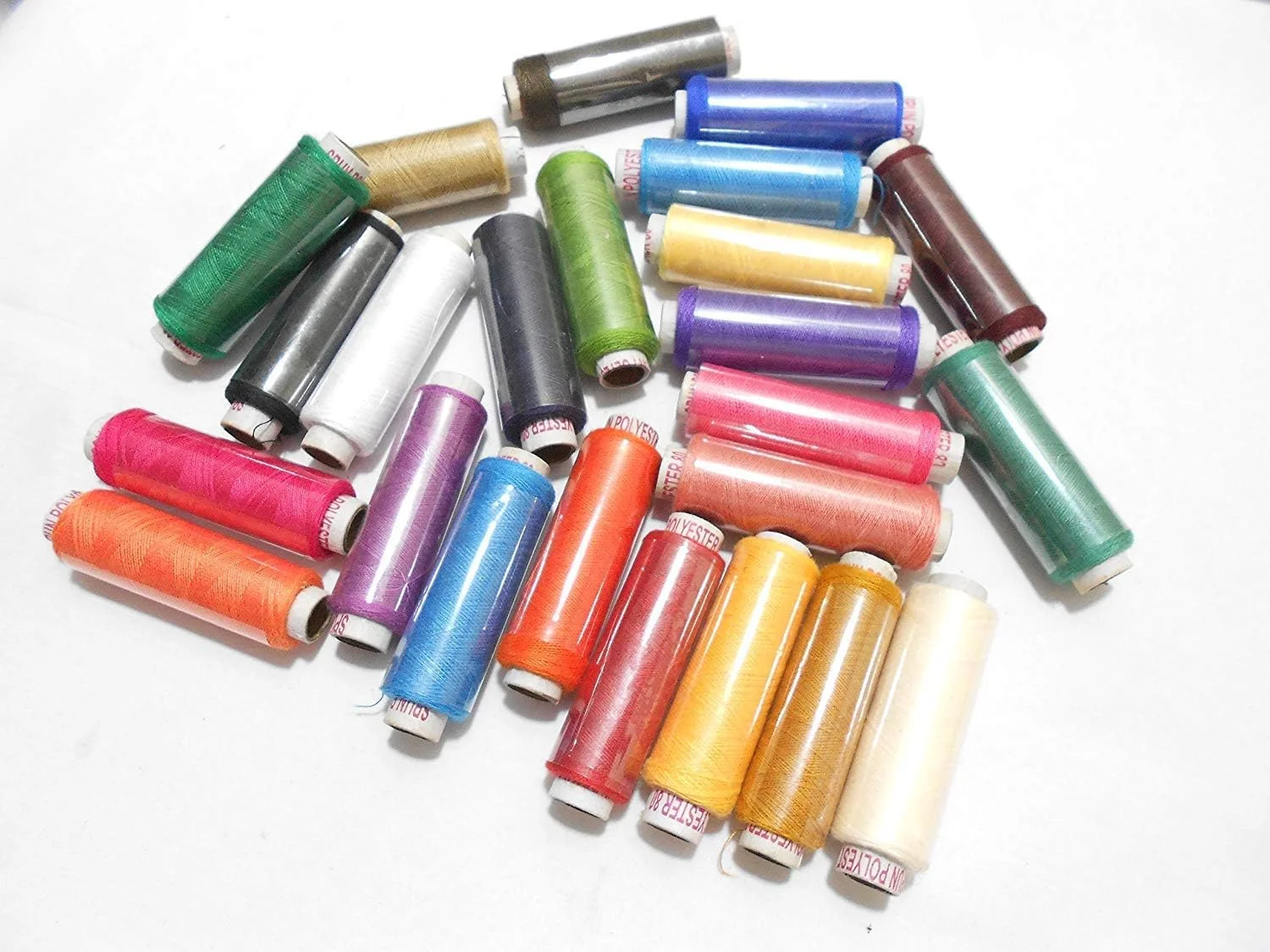 جعبه خیاطی ikis - 5 در 1 - 24 قرقره نخ پلی استر متنوع و جعبه نگهداری لوازم جانبی (چند رنگ) / نخ چین / سوزن / جعبه خیاطی گچ دار با نخ چین، گچ، سوزن جعبه خیاطی ikis - 5 در 1 - 24 قرقره نخ پلی استر متنوع و جعبه نگهداری لوازم جانبی (چند رنگ) / نخ چین / سوزن / جعبه خیاطی گچ دار با نخ چین، گچ، سوزن