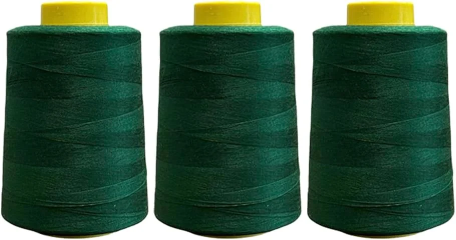 نخ خیاطی JYC CREATIVE، لوازم جانبی خیاطی، قرقره نخ با استحکام بالا برای خیاطی حرفه ای یا استفاده حرفه ای (3136 سبز، 5000Y-3) نخ خیاطی JYC CREATIVE، لوازم جانبی خیاطی، قرقره نخ با استحکام بالا برای خیاطی حرفه ای یا استفاده حرفه ای (3136 سبز، 5000Y-3)