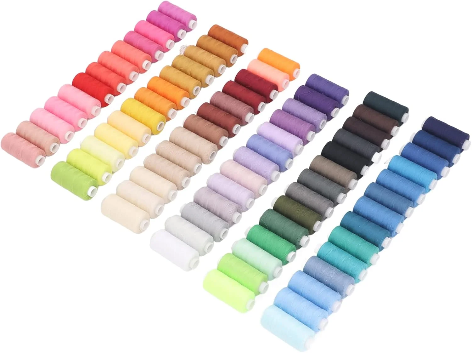 ست نخ خیاطی ضد گره خوردگی 400 یاردی نخ های چرخ خیاطی مقاوم و قابل حمل برای دوخت ست نخ خیاطی ضد گره خوردگی 400 یاردی نخ های چرخ خیاطی مقاوم و قابل حمل برای دوخت