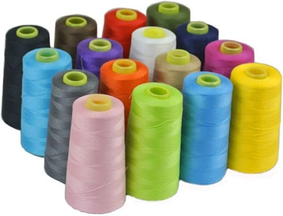 نخ خیاطی 3000 یاردی، نخ پنبه ای چند منظوره چرخ خیاطی قرقره های رنگارنگ خانگی DIY قرقره های صنایع دستی خالص (سبز) نخ خیاطی 3000 یاردی، نخ پنبه ای چند منظوره چرخ خیاطی قرقره های رنگارنگ خانگی DIY قرقره های صنایع دستی خالص (سبز)