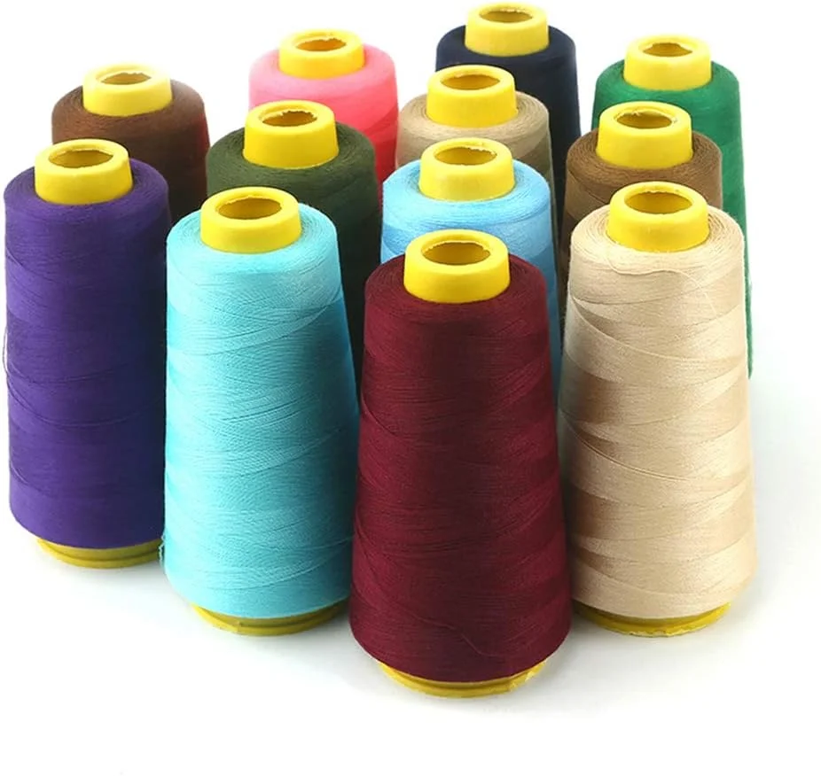 نخ خیاطی 3000 یاردی، نخ پنبه ای چند منظوره چرخ خیاطی قرقره های رنگارنگ خانگی DIY قرقره های صنایع دستی خالص (سبز) نخ خیاطی 3000 یاردی، نخ پنبه ای چند منظوره چرخ خیاطی قرقره های رنگارنگ خانگی DIY قرقره های صنایع دستی خالص (سبز)