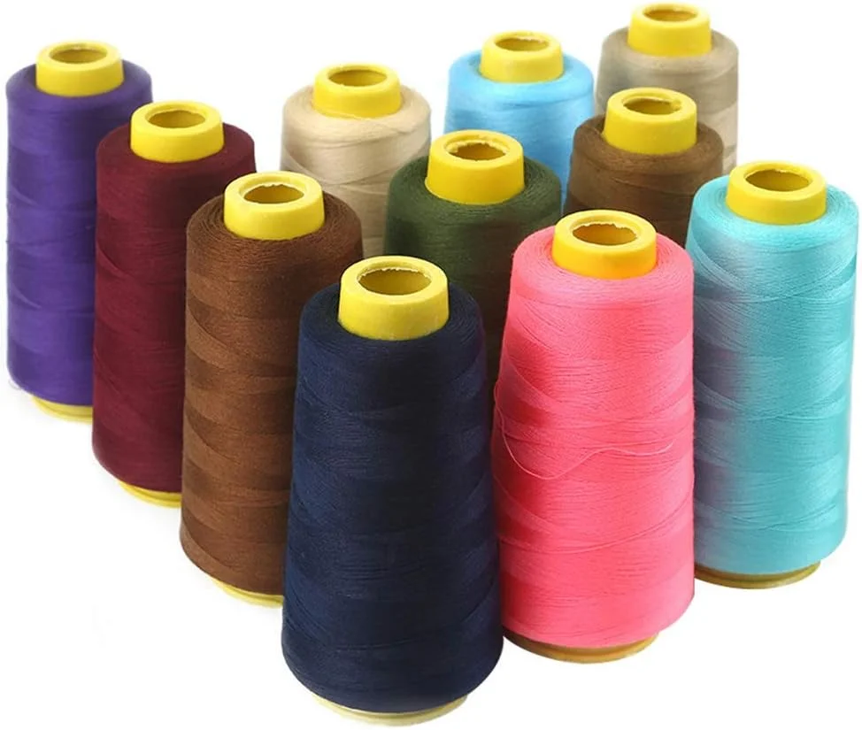 نخ خیاطی 3000 یاردی، نخ پنبه ای چند منظوره چرخ خیاطی قرقره های رنگارنگ خانگی DIY قرقره های صنایع دستی خالص (سبز) نخ خیاطی 3000 یاردی، نخ پنبه ای چند منظوره چرخ خیاطی قرقره های رنگارنگ خانگی DIY قرقره های صنایع دستی خالص (سبز)