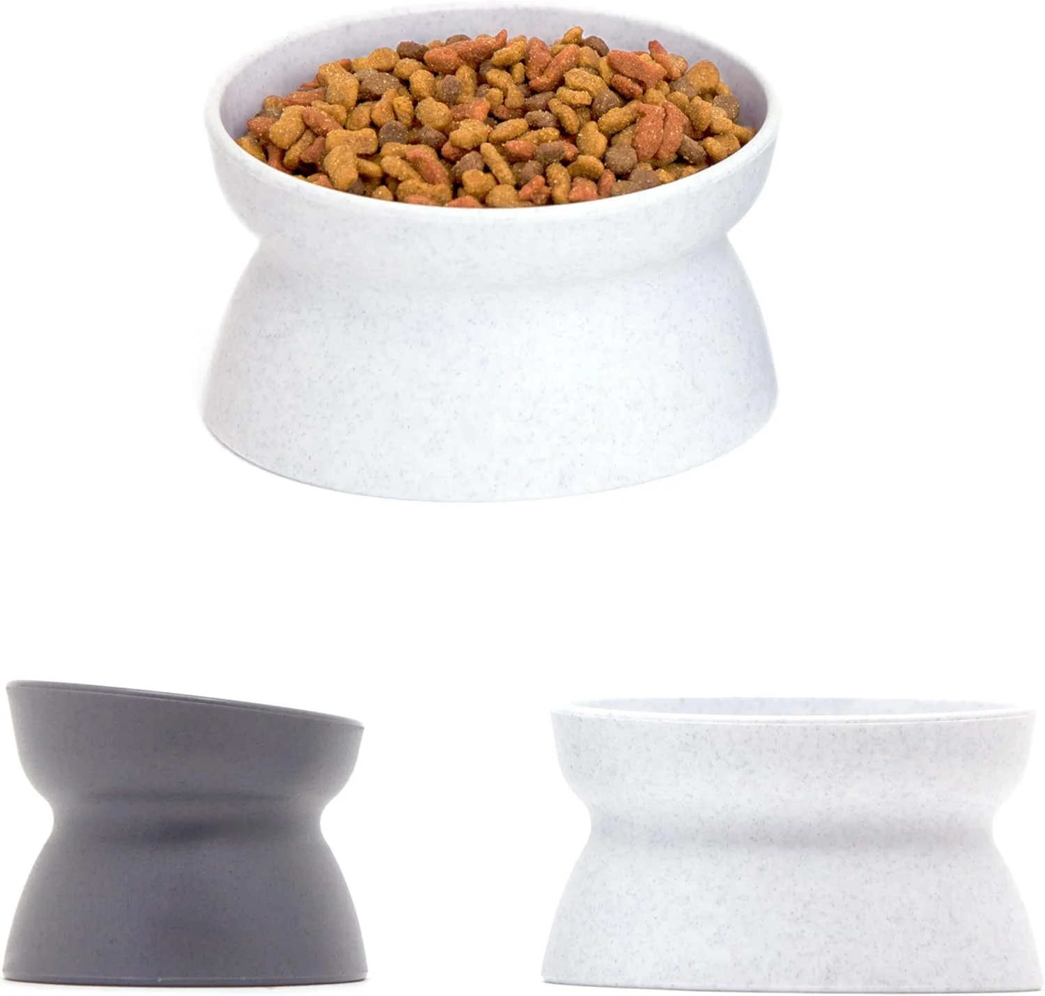 ظرف غذای بزرگ گربه کیتی سیتی، بسته 2 عددی (مدرن) ظرف غذای بزرگ گربه کیتی سیتی، بسته 2 عددی (مدرن)
