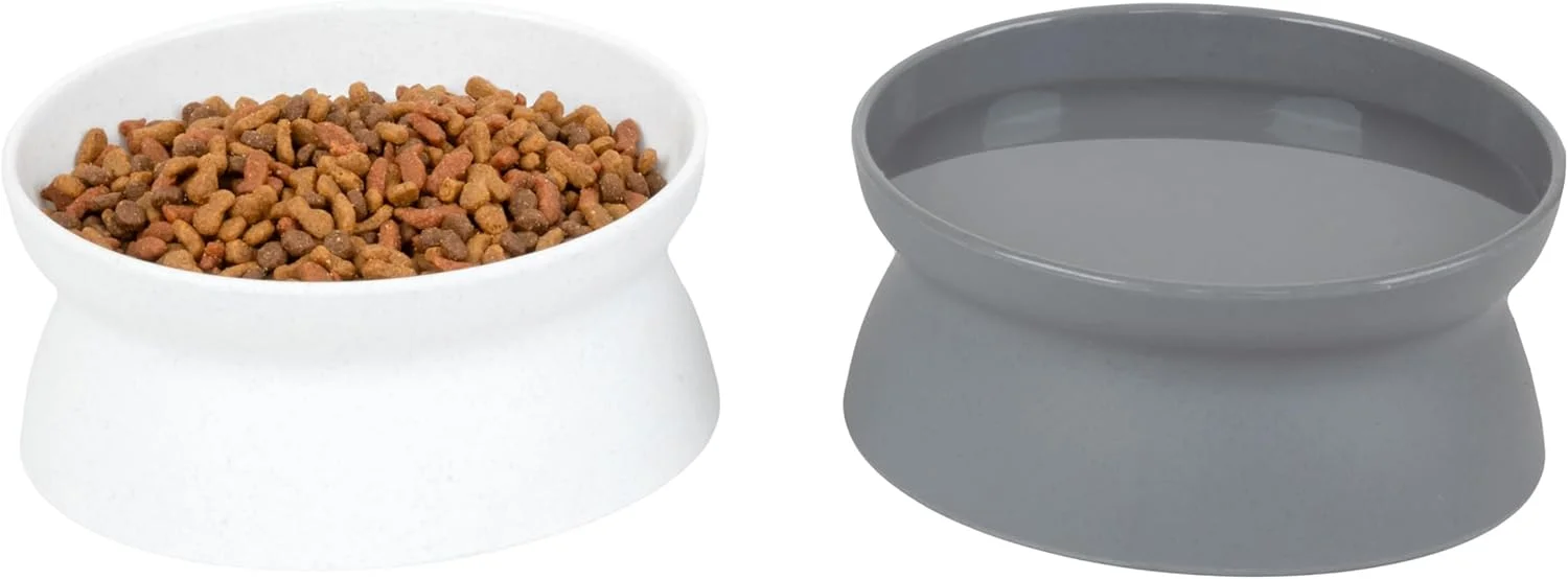 ظرف غذای بزرگ گربه کیتی سیتی، بسته 2 عددی (مدرن) ظرف غذای بزرگ گربه کیتی سیتی، بسته 2 عددی (مدرن)