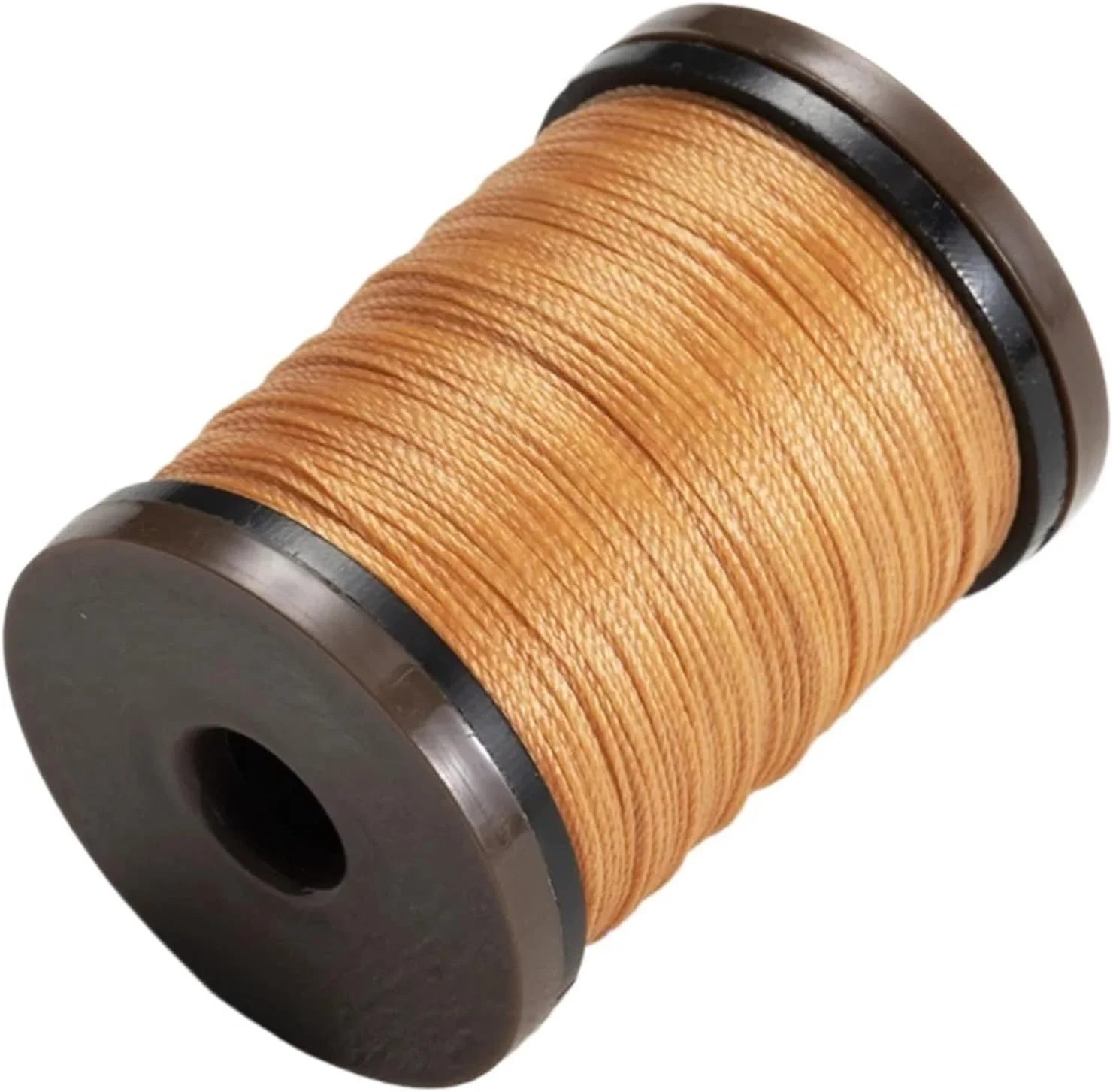 نخ موم زده گرد 0.6 میلی متری ZYJBDYZBD برای دوخت چرم، نخ پلی استر روکش شده با موم، رشته های بافته شده برای کیف پول، زین و لوازم جانبی DIY