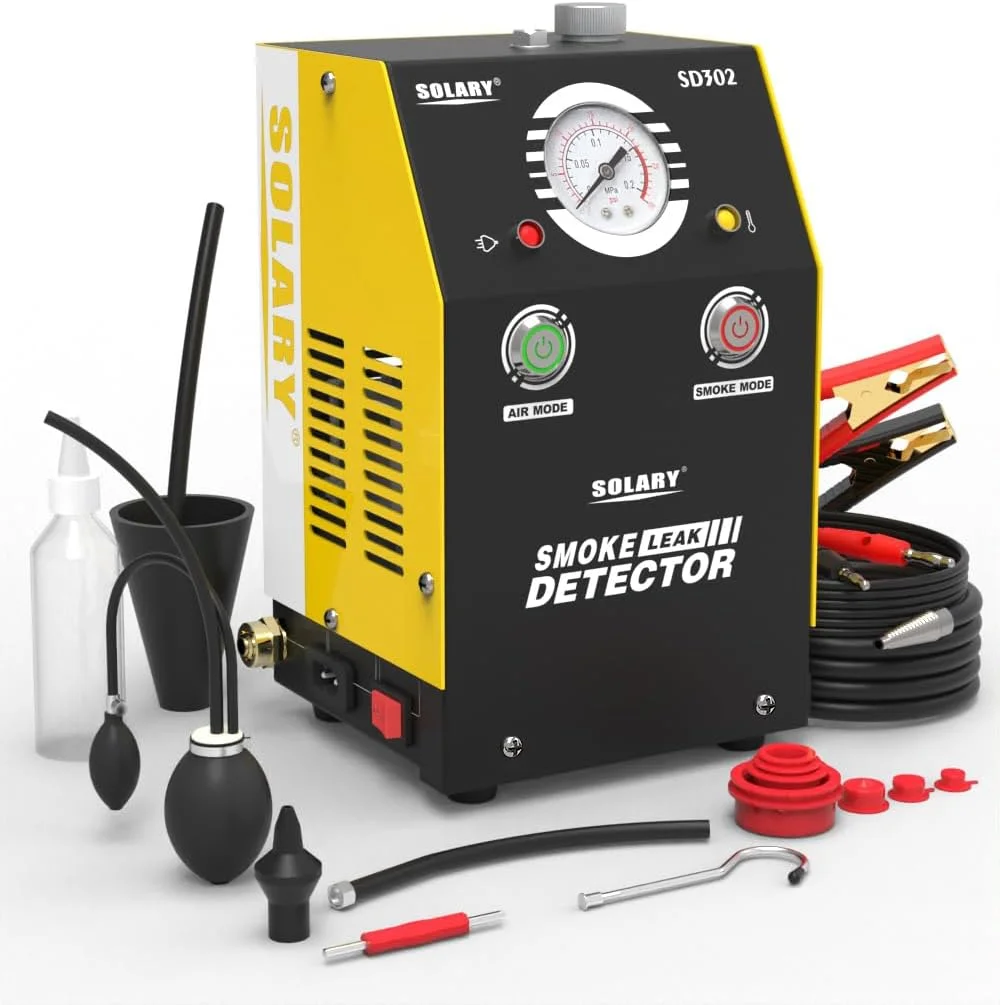 تستر دود خودرو Solary - دستگاه دود خودرو DC 12V EVAP برای نشت های خلاء