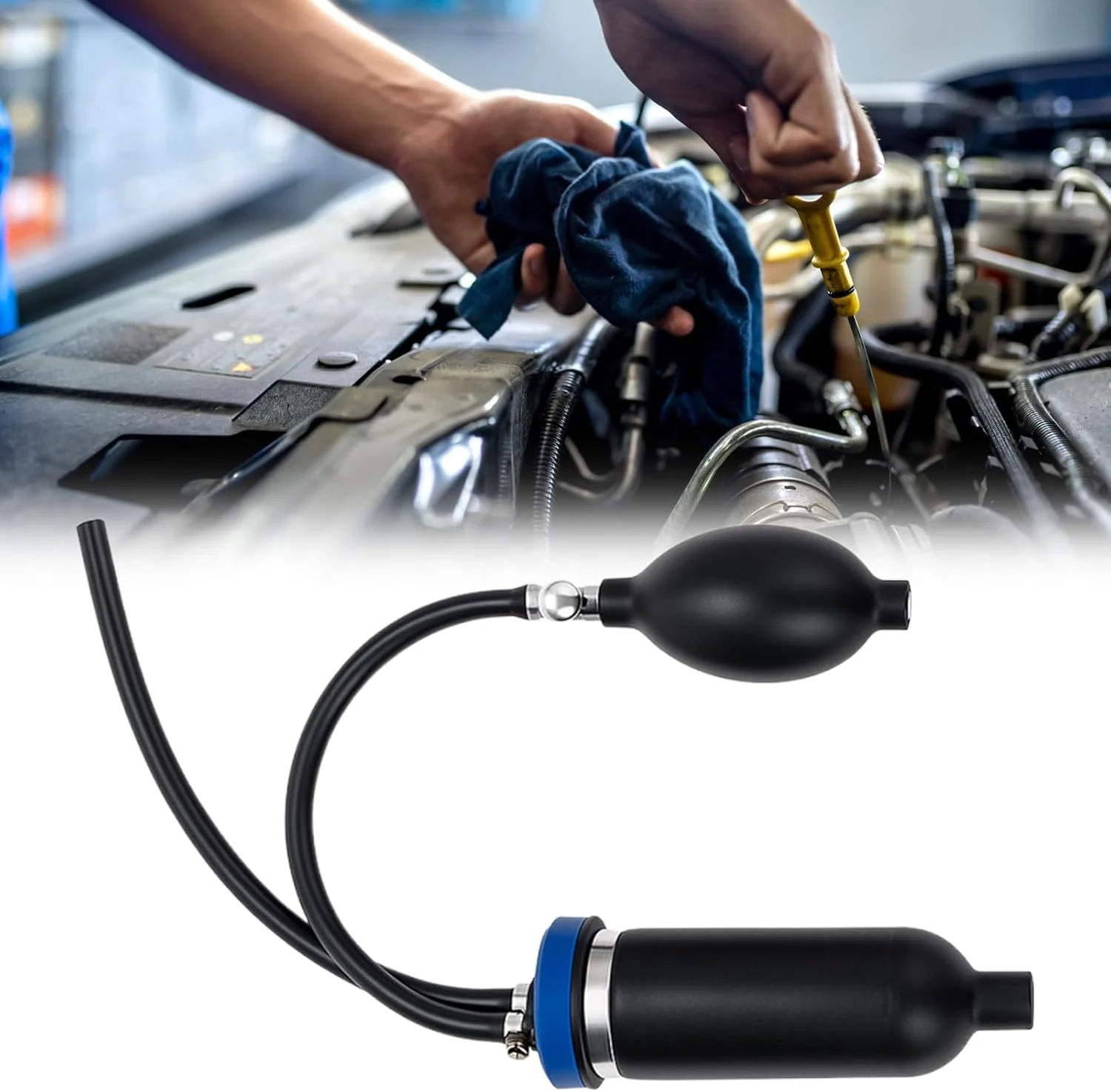 دستگاه بادی ماشین بادی | دستگاه تشخیصی | ابزار سریع Plug-And-Play برای تشخیص هوا، خط لوله تهویه موتور ورودی فاضلاب