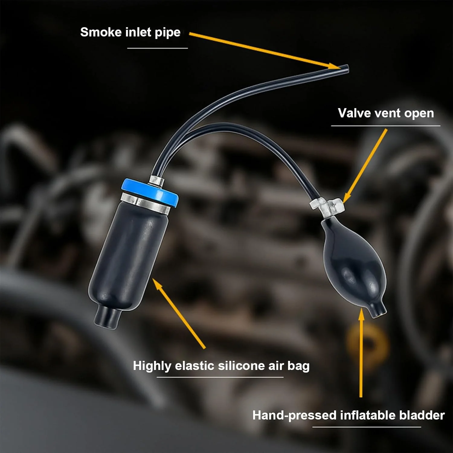بالشتک بادی ماشین بادی | دستگاه تشخیصی | ابزار تست دقیق Plug-And-Play برای لوله کشی ورودی خط لوله تشخیص موتور تهویه مطبوع بالشتک بادی ماشین بادی | دستگاه تشخیصی | ابزار تست دقیق Plug-And-Play برای لوله کشی ورودی خط لوله تشخیص موتور تهویه مطبوع